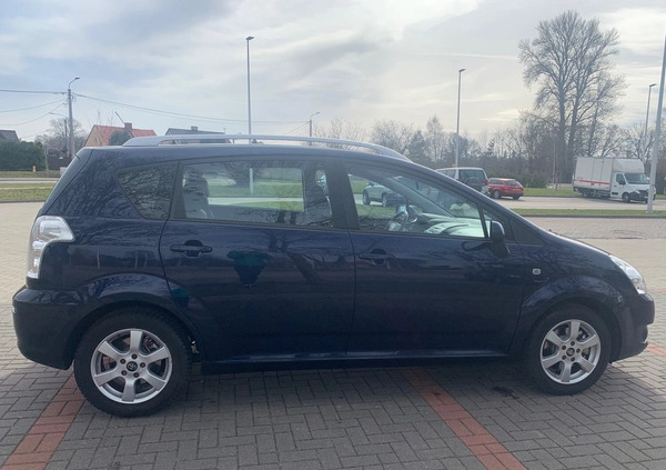 Toyota Corolla Verso cena 23000 przebieg: 136805, rok produkcji 2007 z Suwałki małe 137